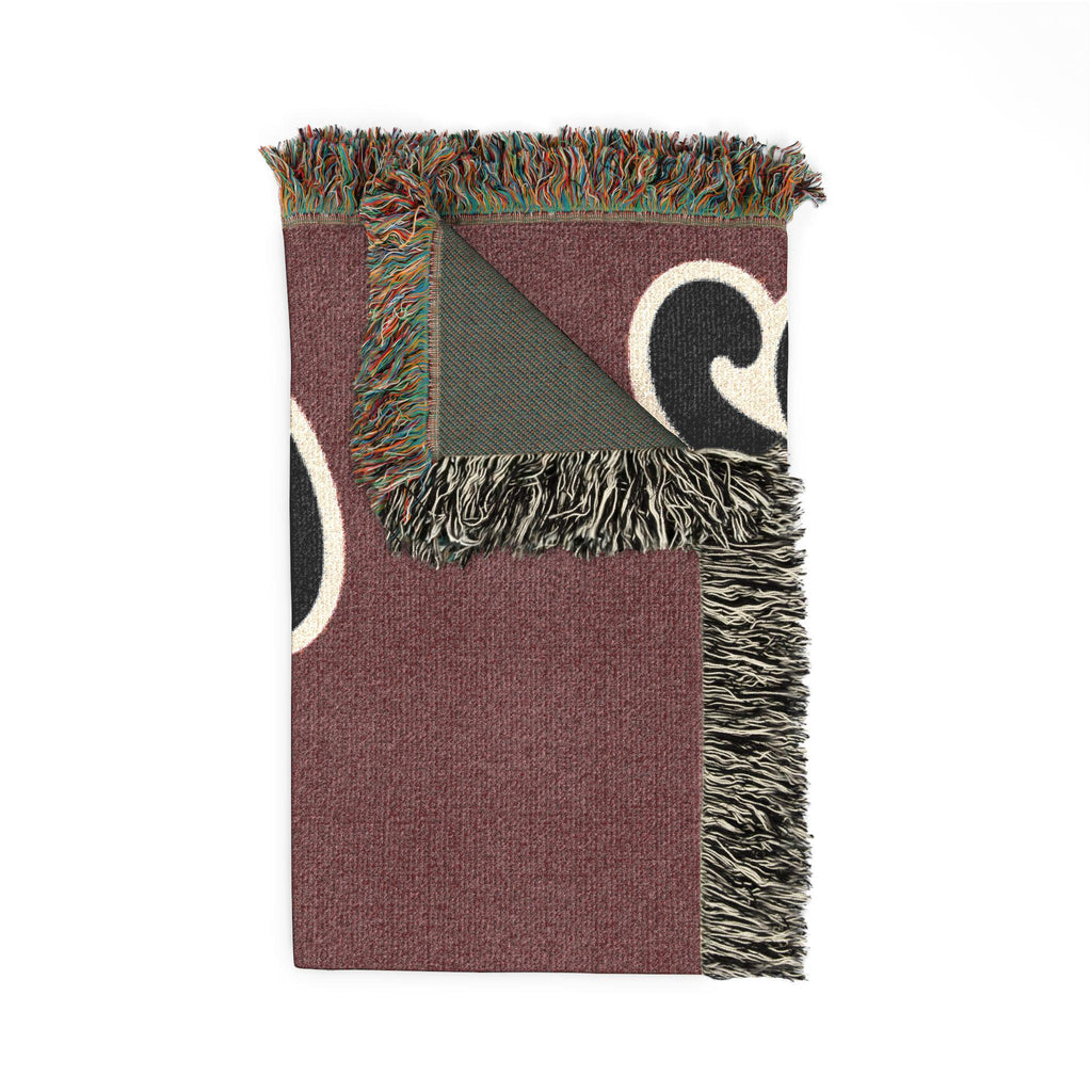 Gamecocks Script Blanket | Collegiate Team Logo, Maroon Throw