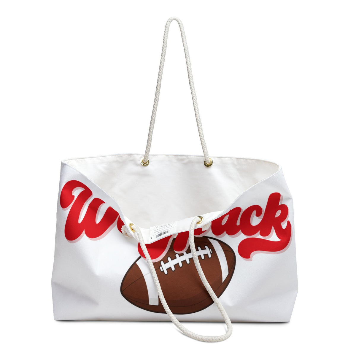 Wolfpack Football Weekender Bag | Travel Tote for Game Day