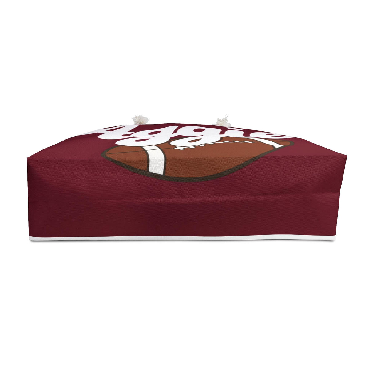 Aggies Script with Football Weekender Bag | College Fan Travel Tote