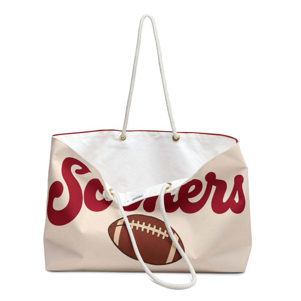 Sooners Football Weekender Bag | Collegiate Travel Tote
